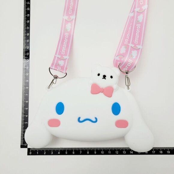 Brand New Cinnamoroll Silicone Rubber Crossbody Bag - Picture 6 of 8